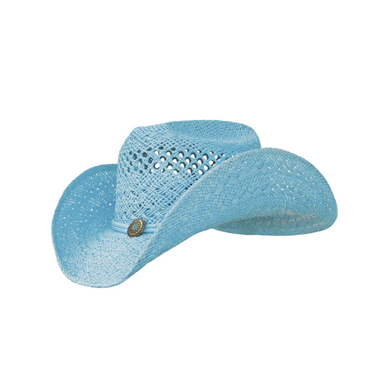 Cappello di paglia da donna, colorato