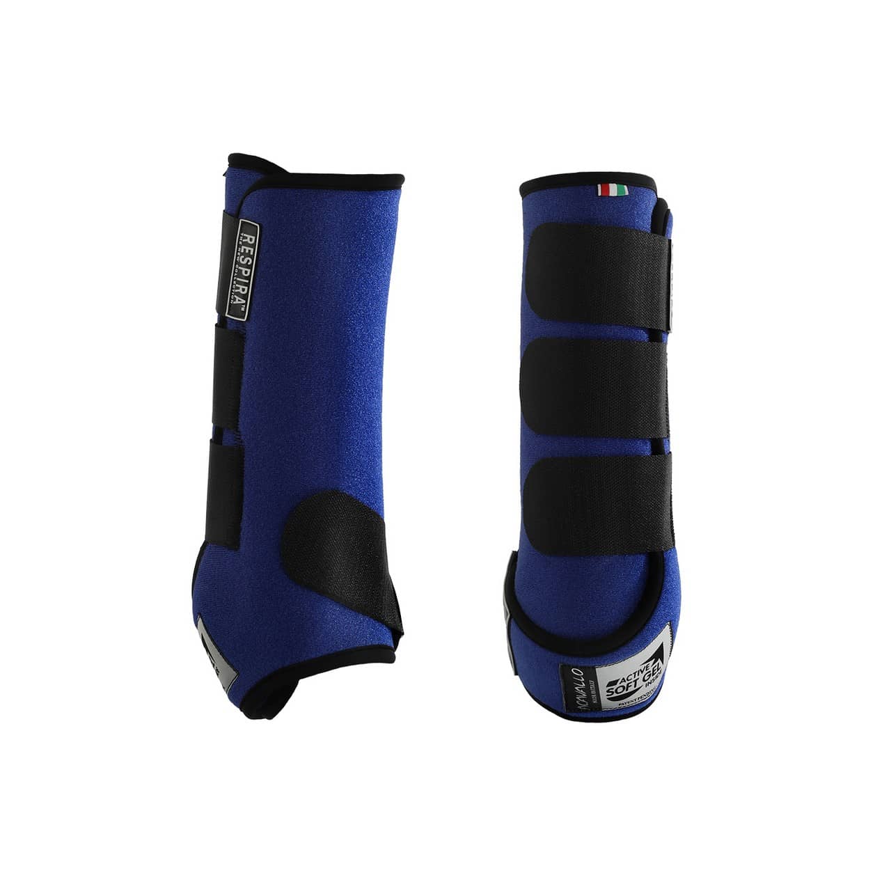 Stinchiere posteriori Acavallo in neoprene e gel
