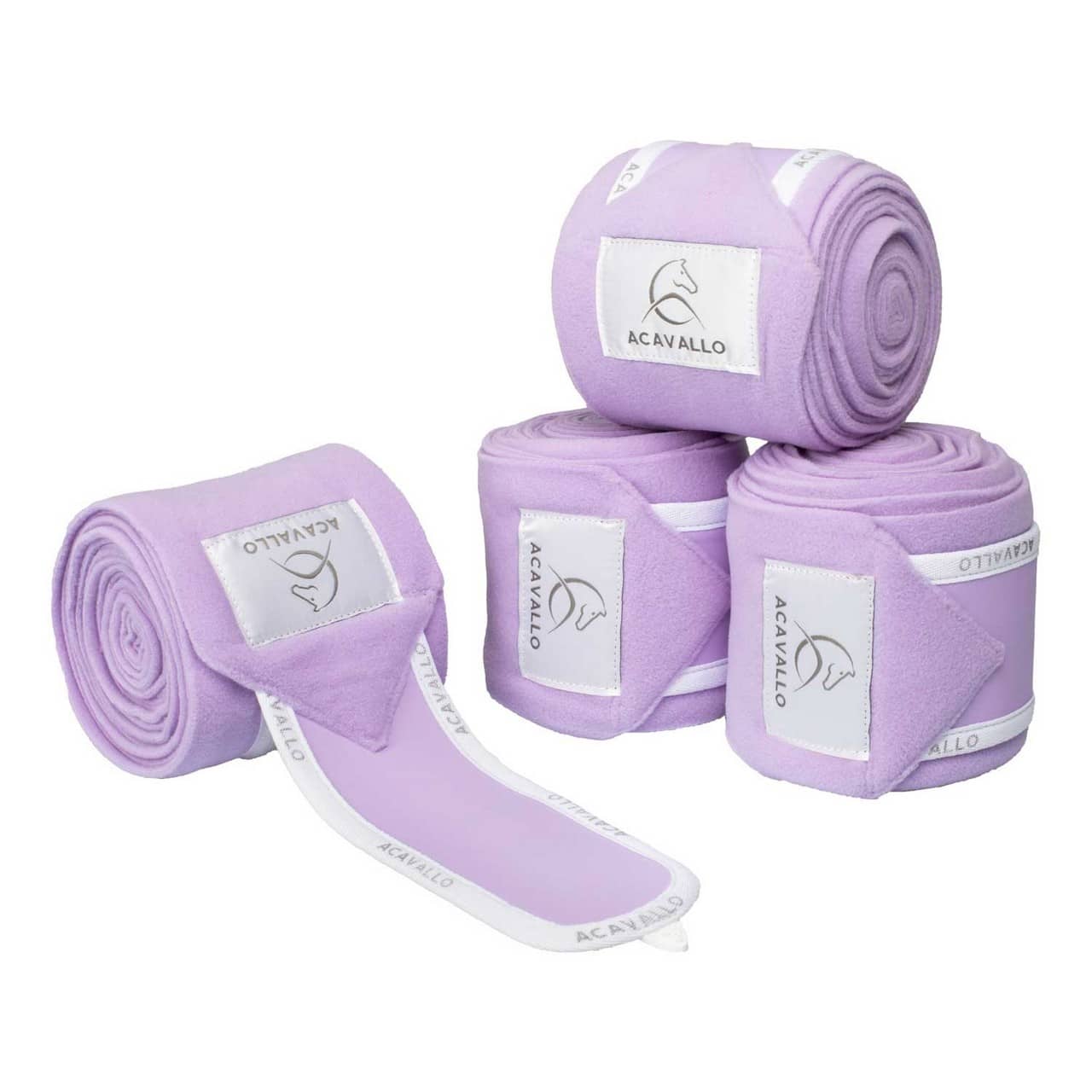 Fasce pile antipilling chiusura velcro