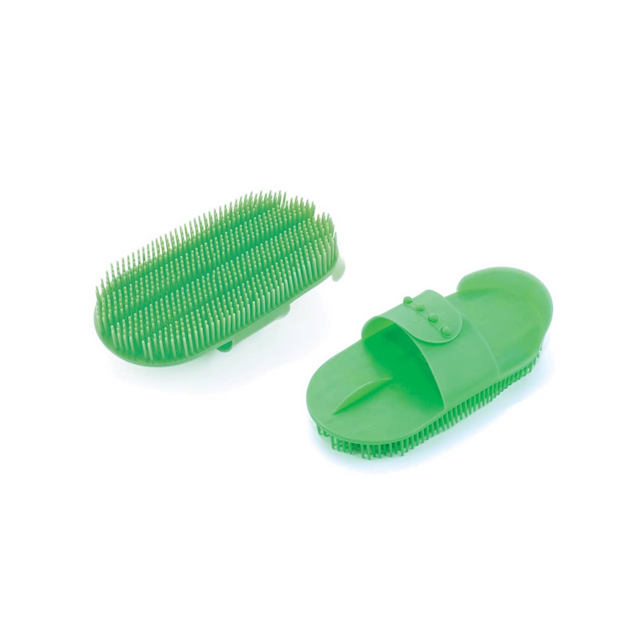 Striglia in plastica, denti flex