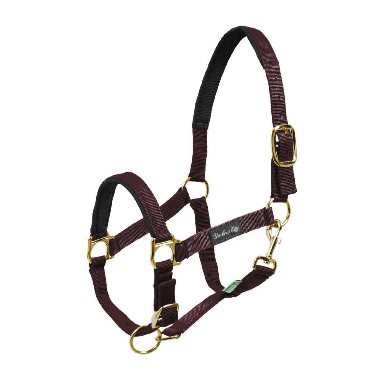 Cavezza in nylon con rinforzo in neoprene