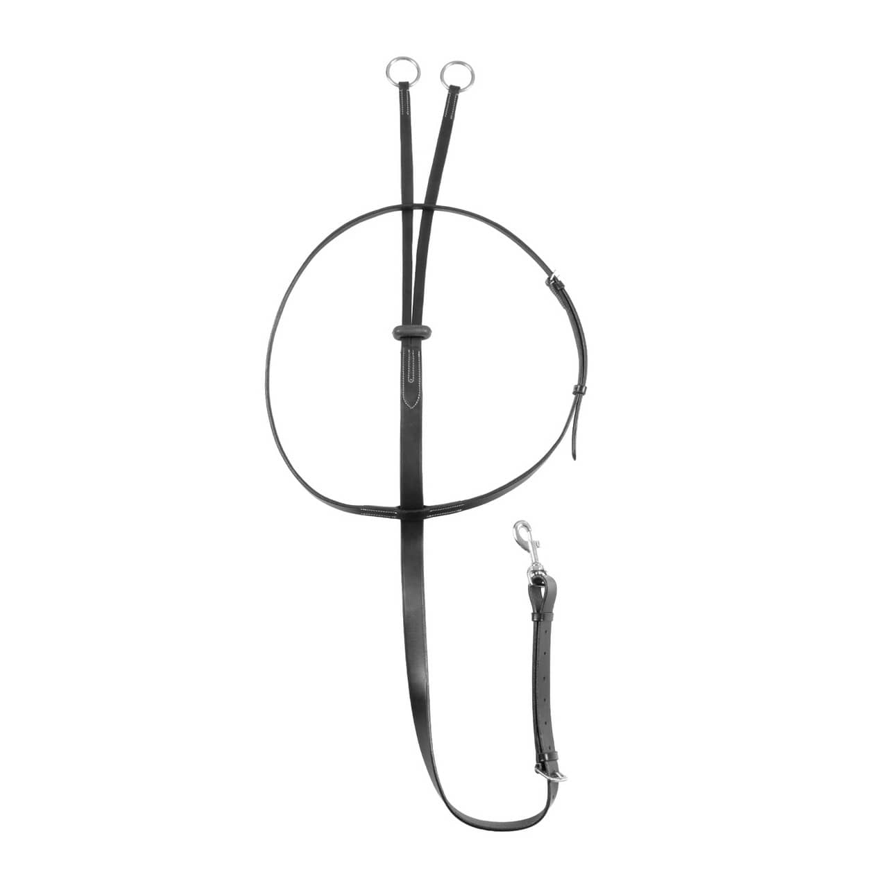Martingala a collier in cuoio