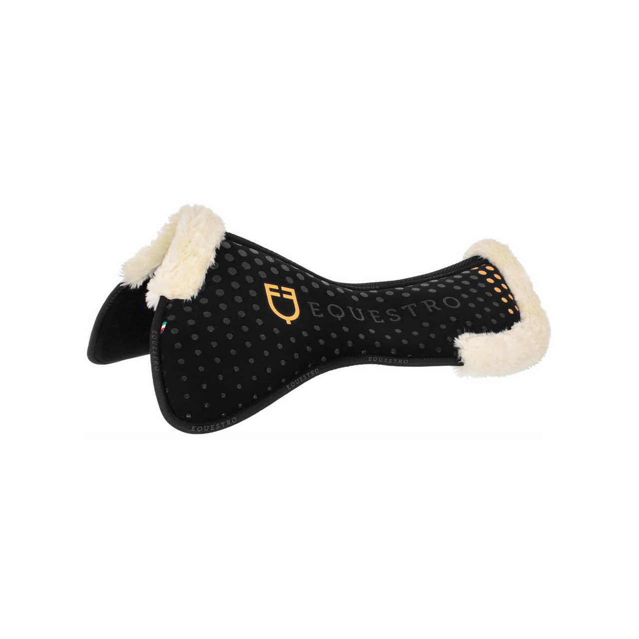 Compensatore sella in memory foam con grip e lana sintetica