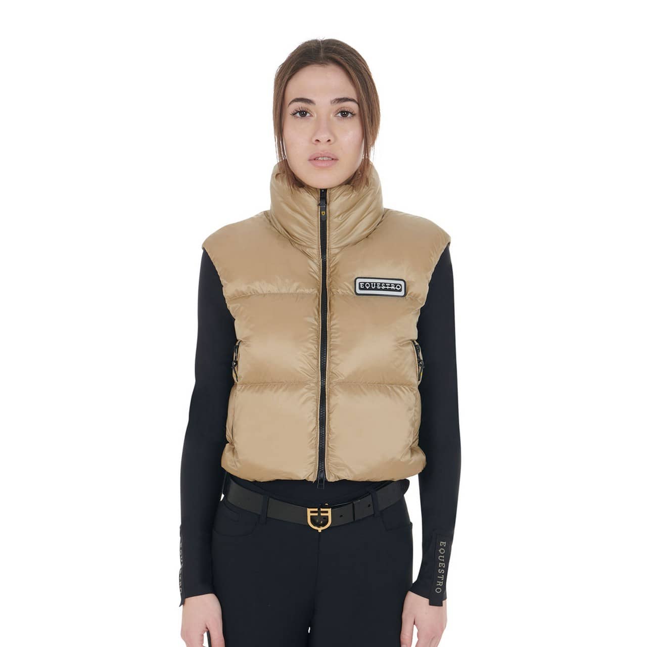 Smanicato donna corto con zip