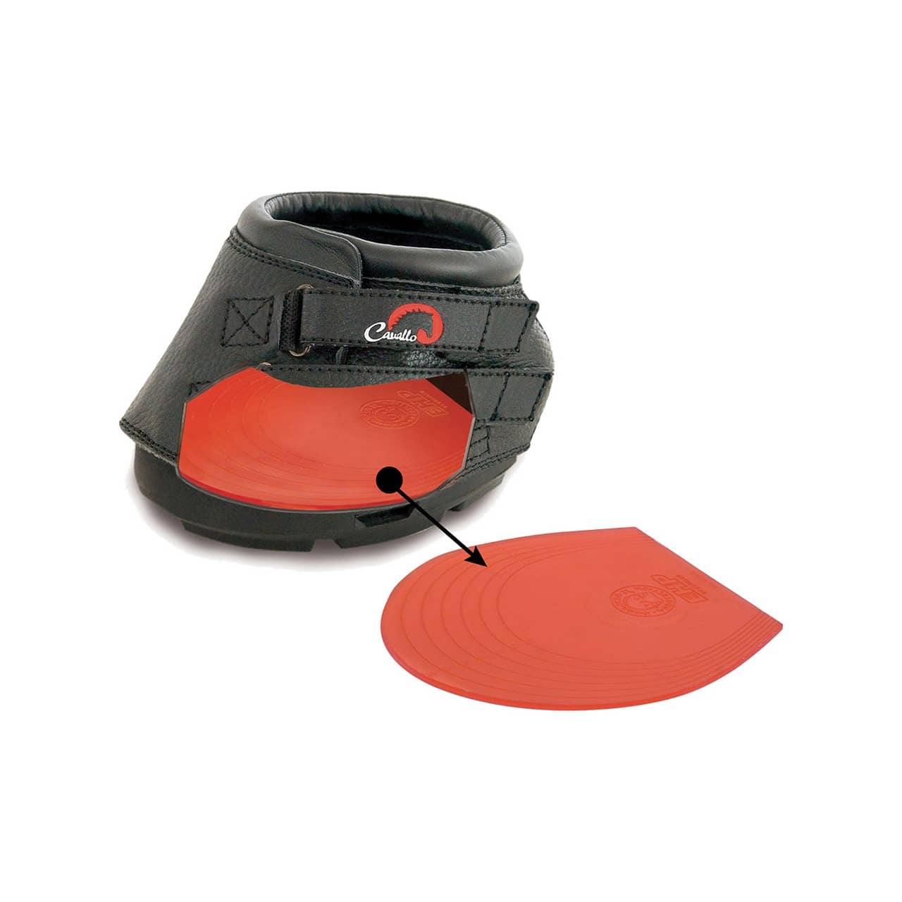Solette gel Simple Hoof Boots per cavallo