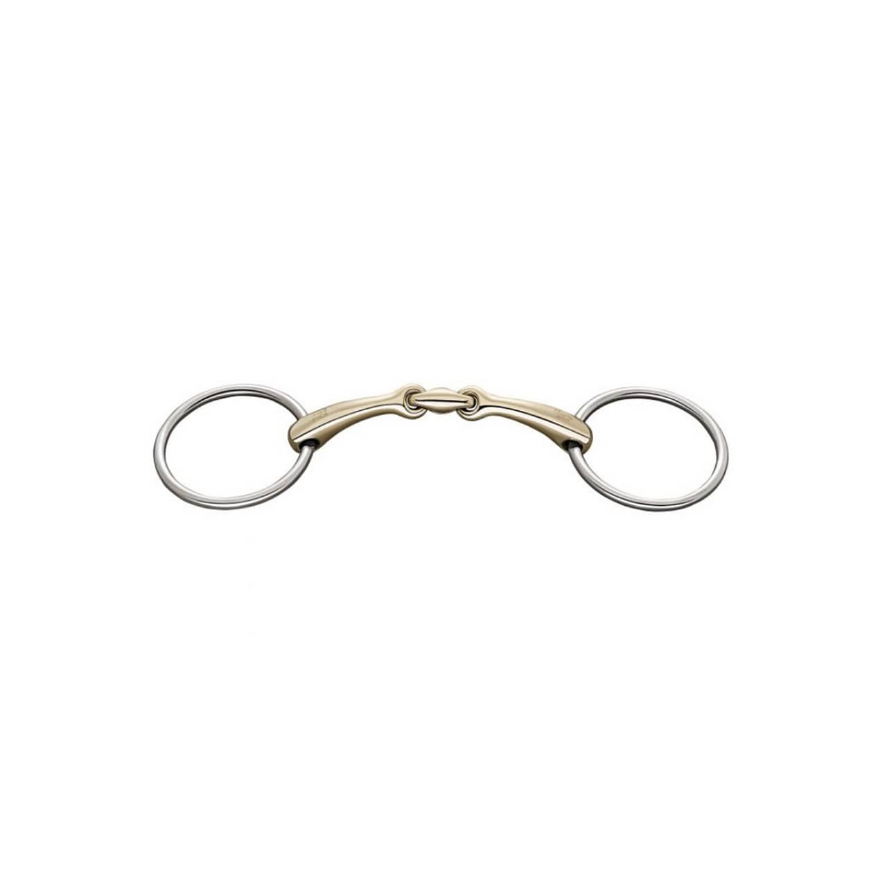 Dynamic RS Loose Rg. Snaffle 16mm Sensogan, double jointed