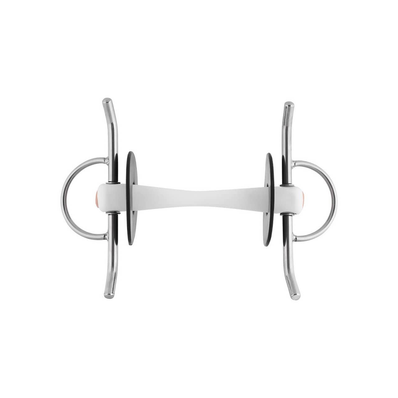 Nathe Full Cheek Snaffle 20mm w. flex. Mullen mouth