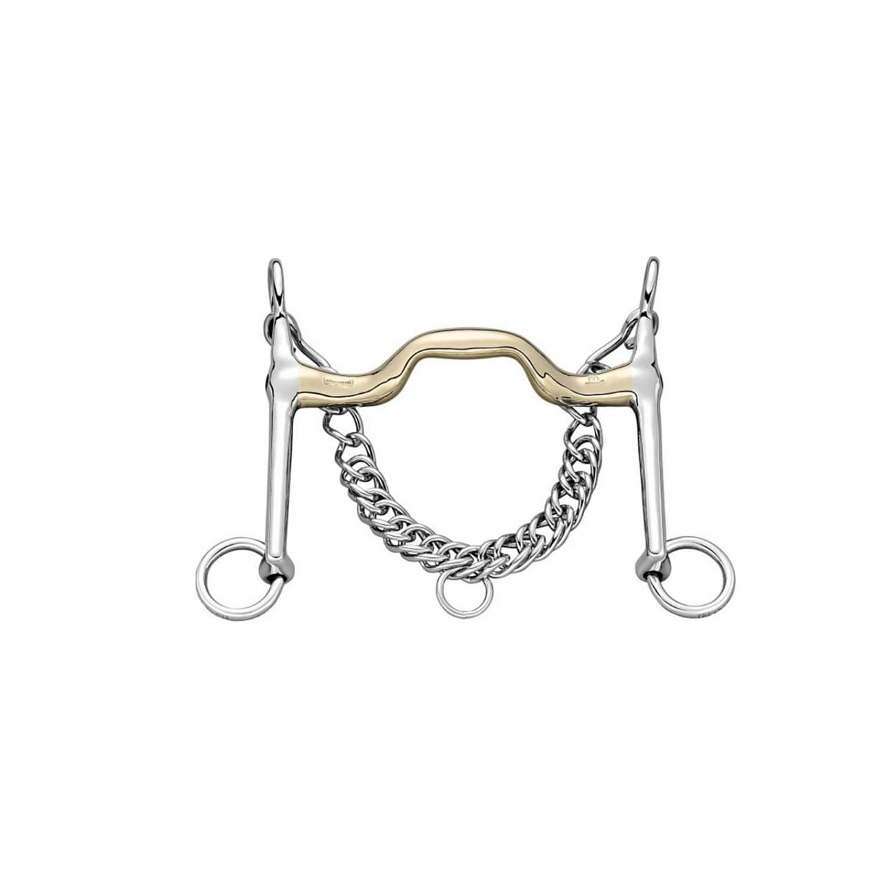 KK Dressage Weymouth 18mm Sensogan with 7cm st.st. cheeks