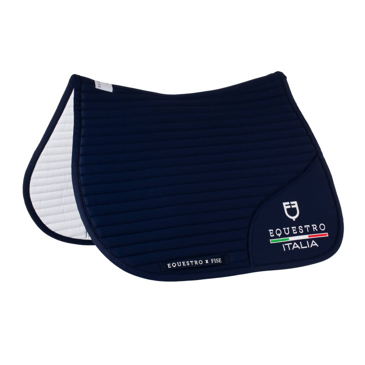 Sottosella salto con logo ricamato Equestro X FISE