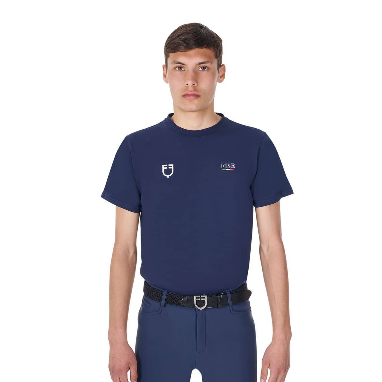 T-shirt uomo slim fit Equestro X FISE