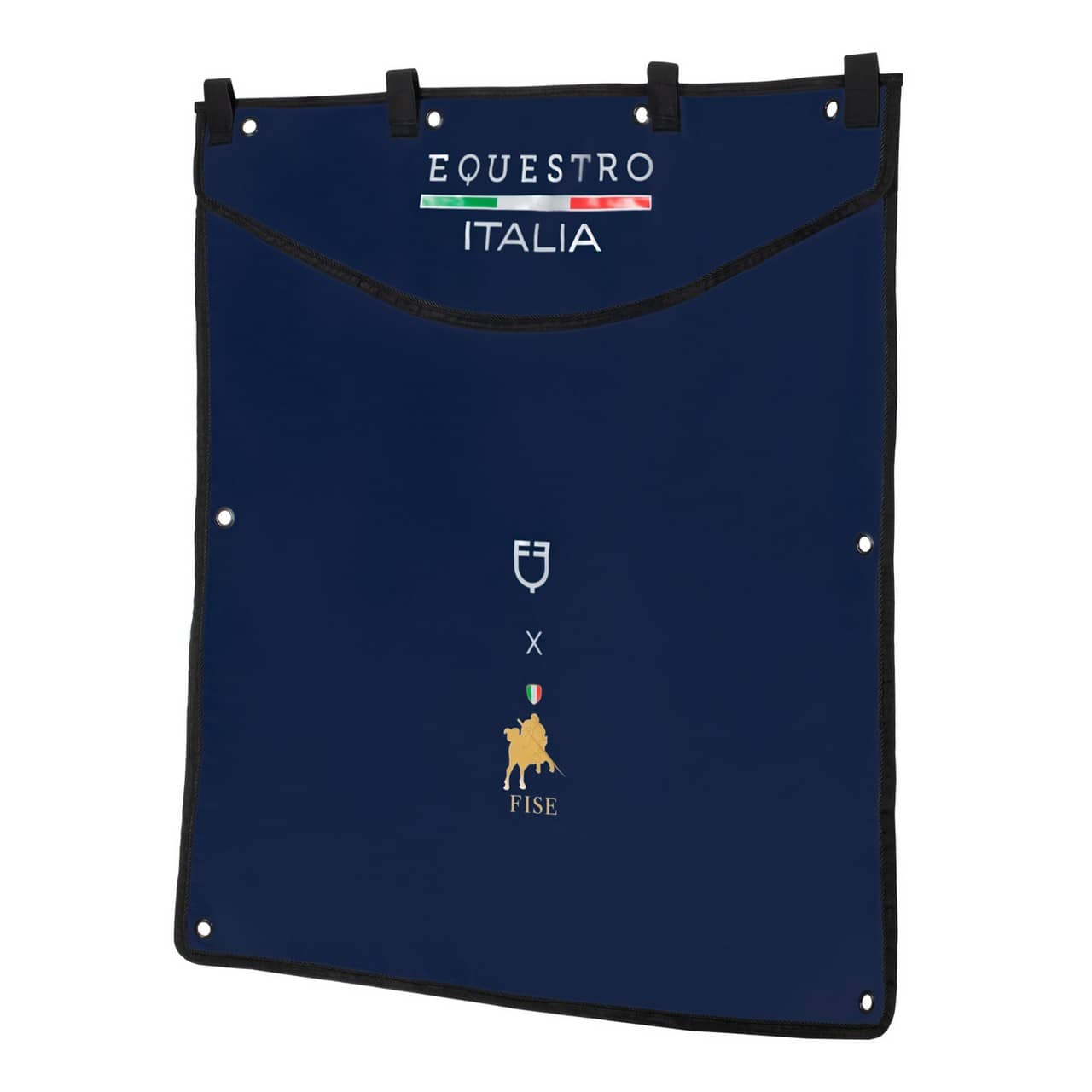 Tenda box lunga logo ricamato Equestro X FISE