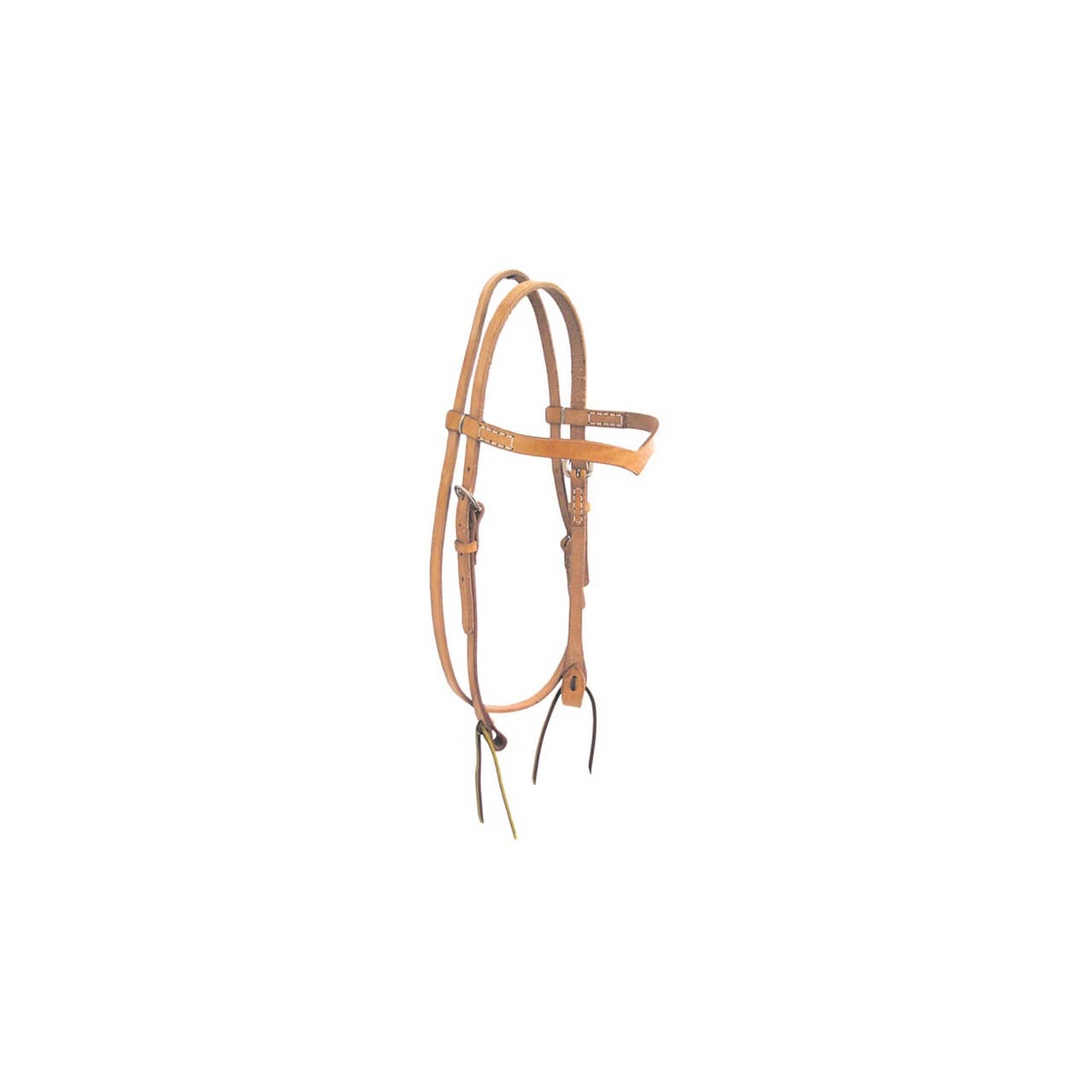 Testiera V in cuoio grasso, Lakota