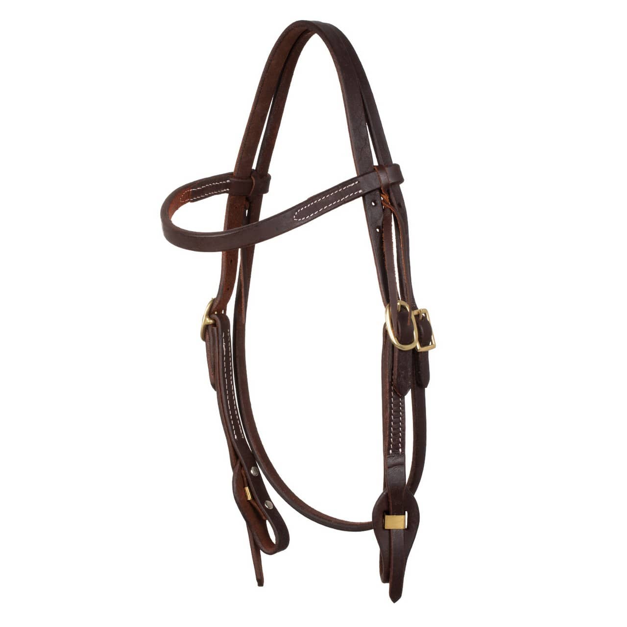 Briglia western con frontalino a cambio rapido