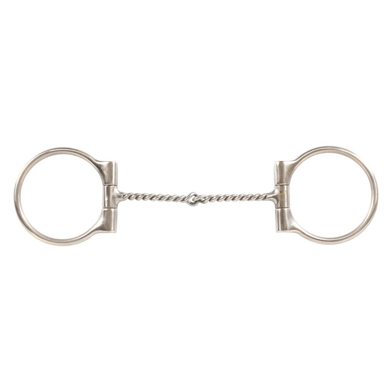 Filetto western a D torciglione, inox, fino