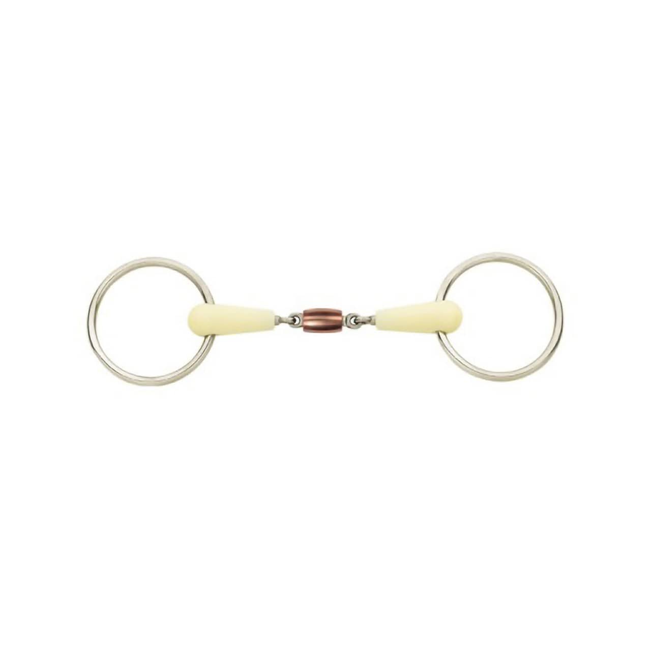 Filetto ad anelli con oliva girevole, Happy Mouth HB-2501