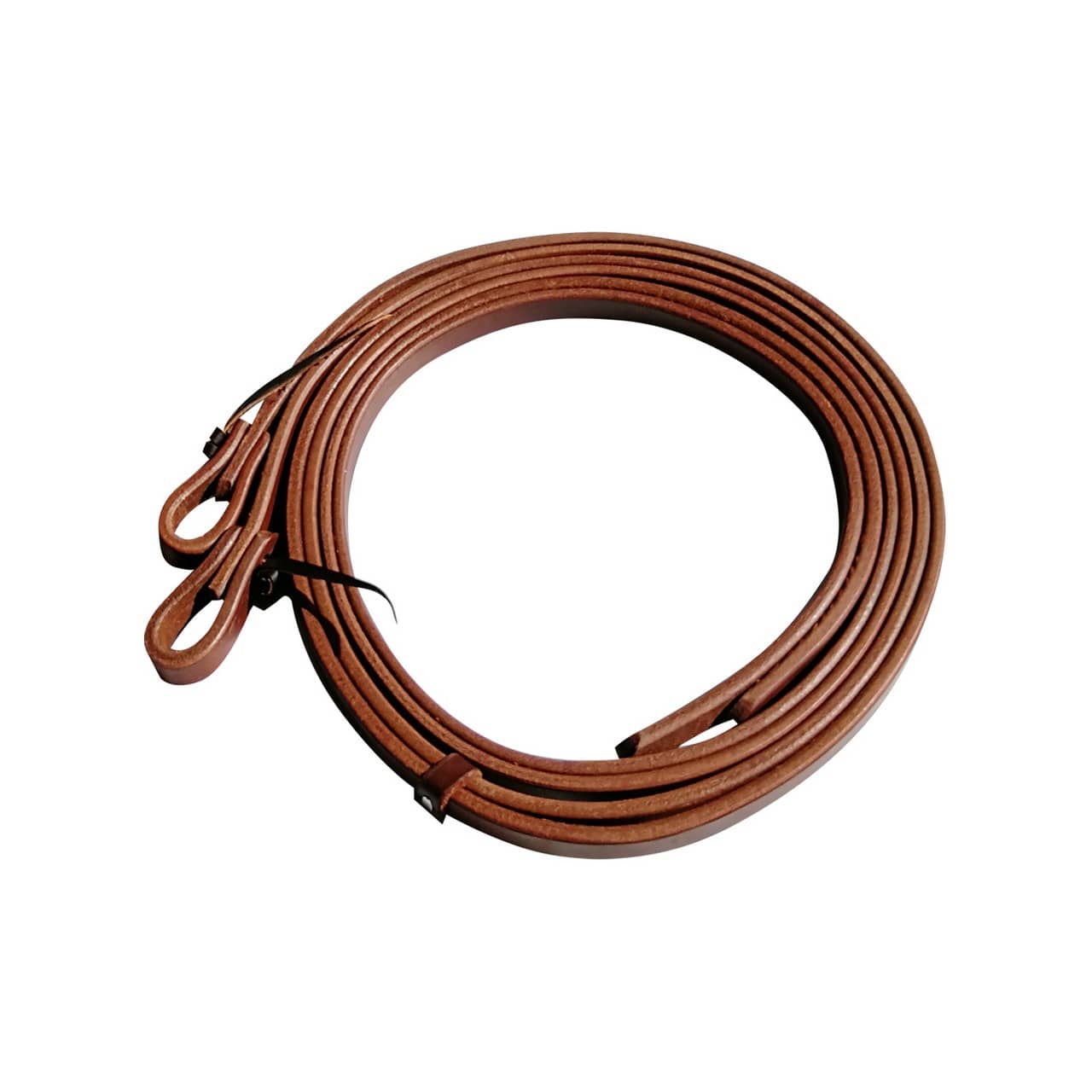 Redini in cuoio harness 1,9 cm oliate bilanciate
