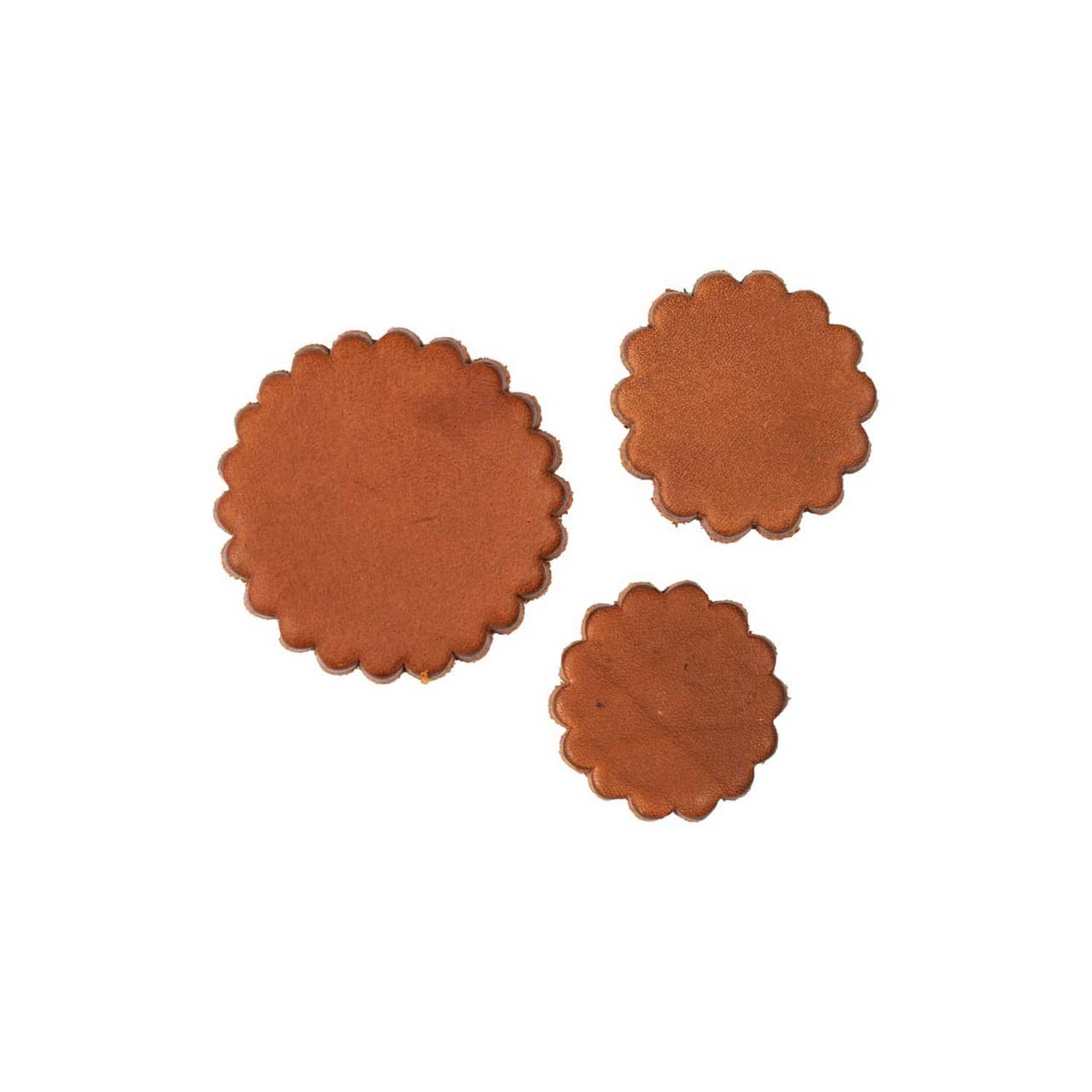 Leather Rosset Pool's (2 pz) (Rif. PLH00004A)