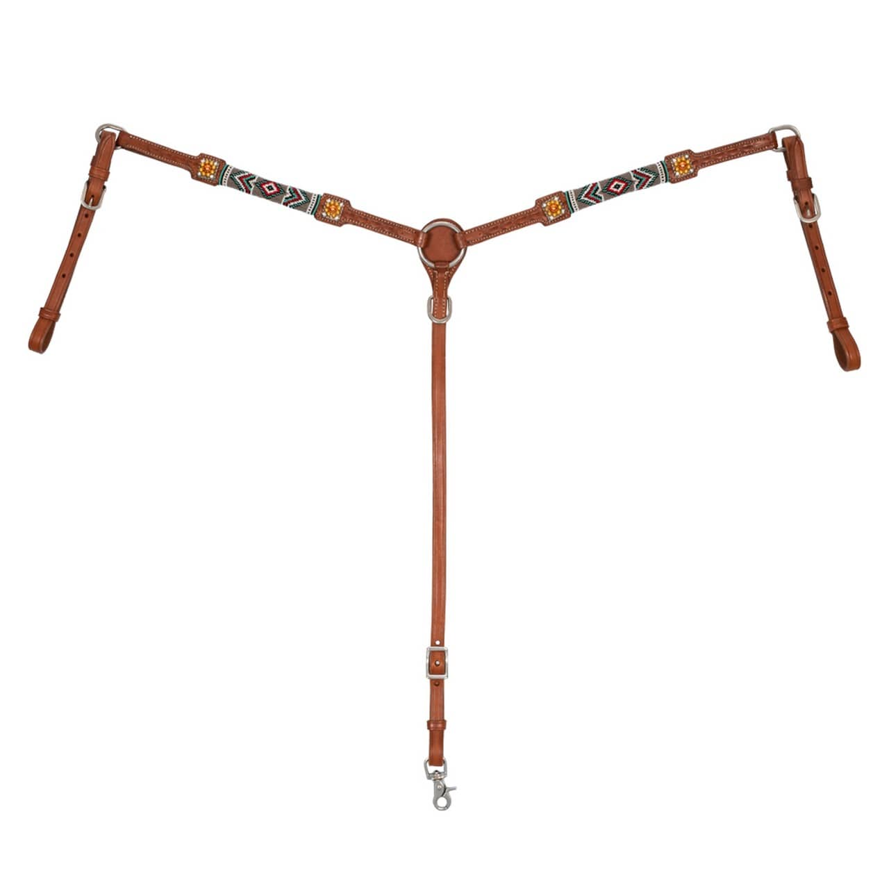 Pettorale con decorazioni in perline navajo
