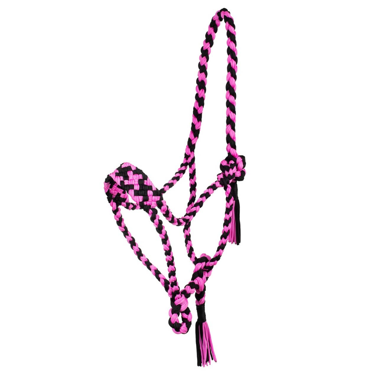Cavezza in nylon intrecciato
