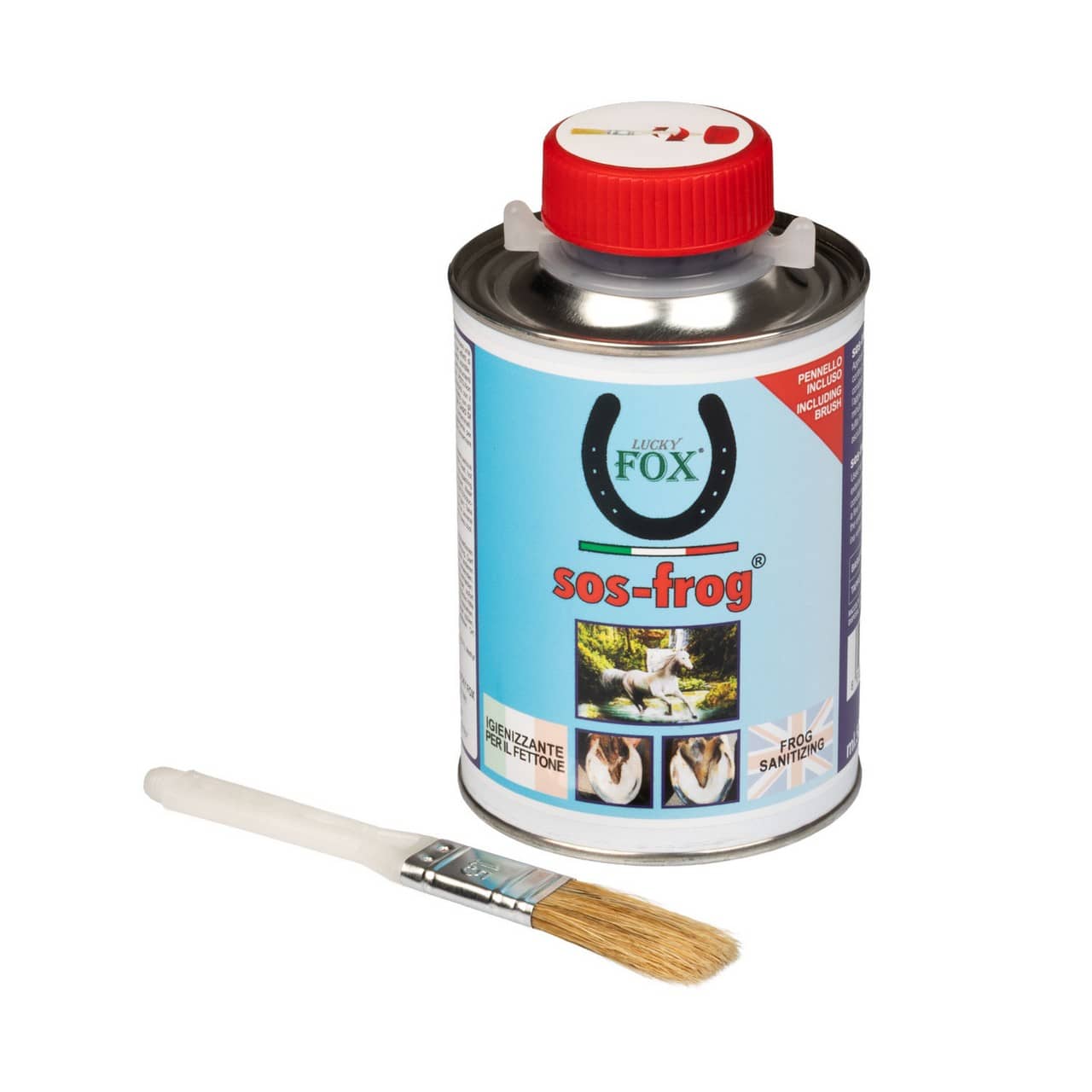 Sos-Frog, barattolo con pennello (500 ml)