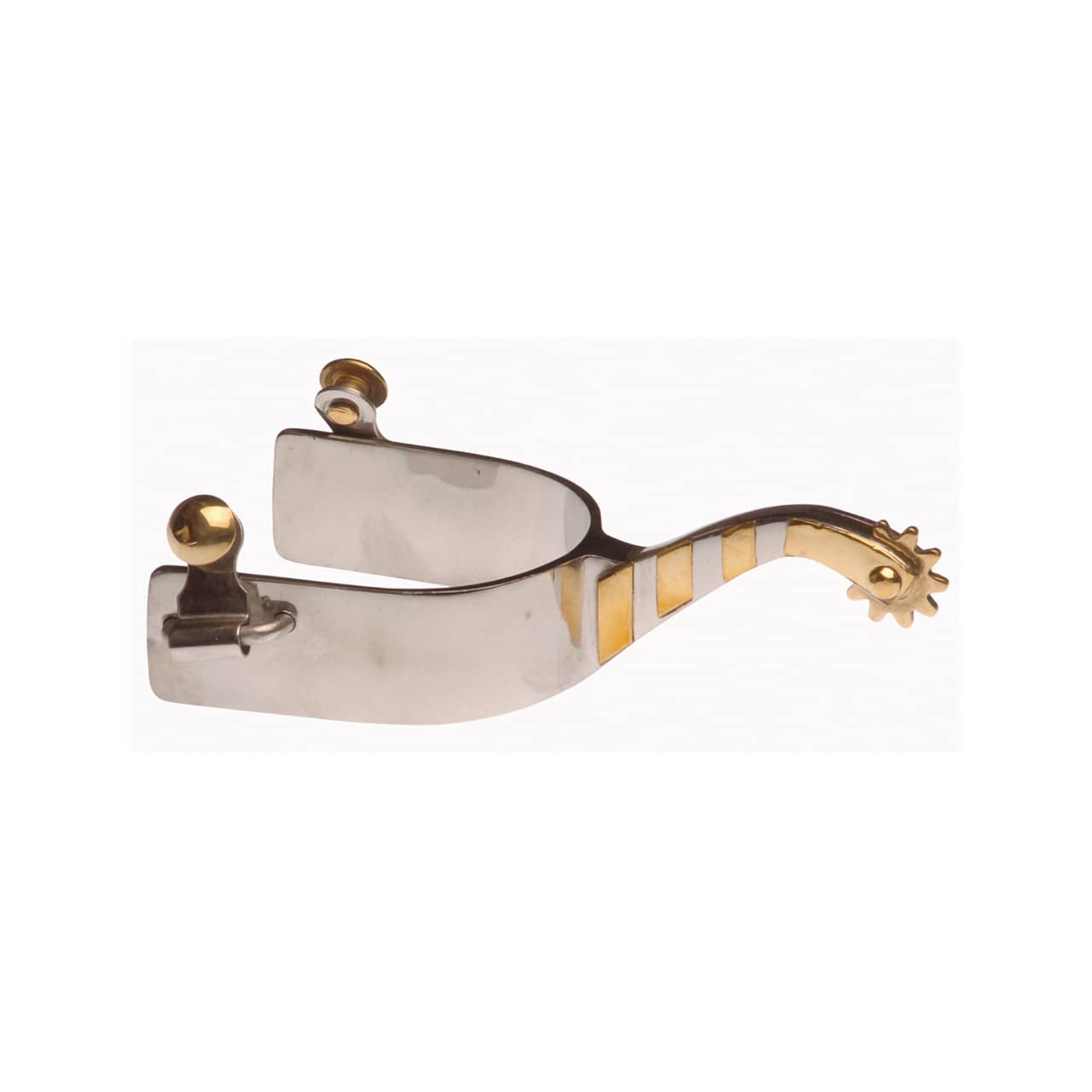 Speroni western inox larghi, ottone