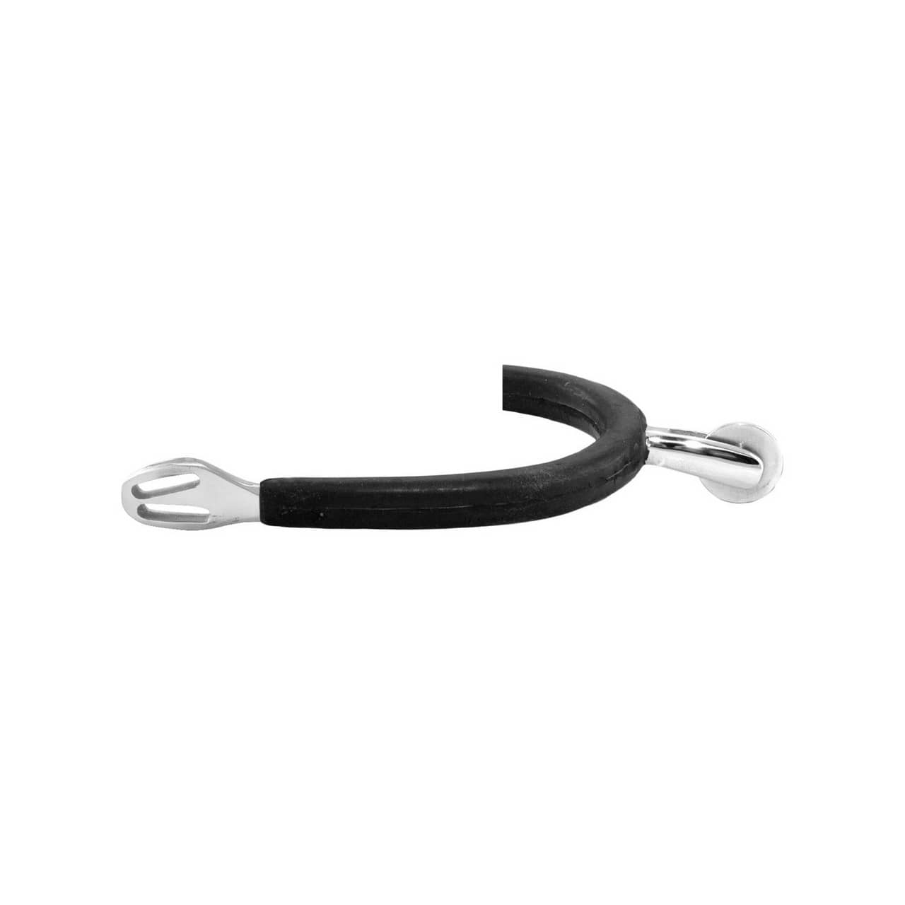 Speroni inox, rotella liscia e gomma