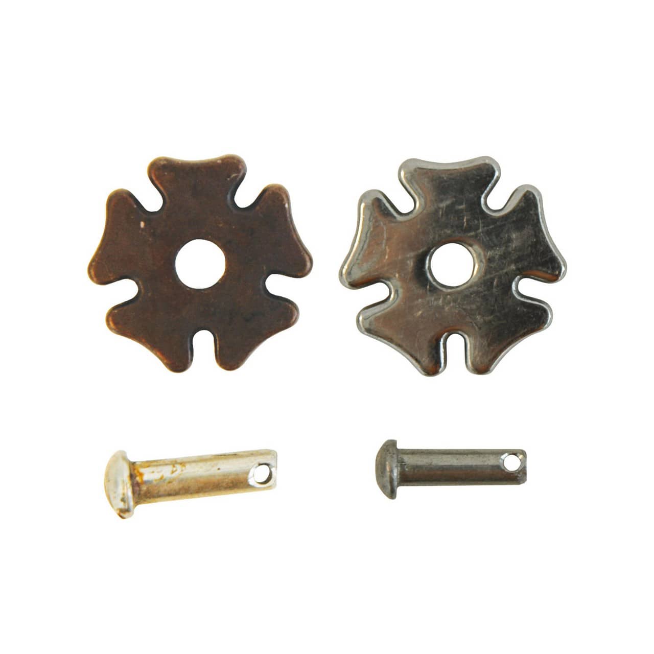Coppia rotelle per speroni con rivetti 303