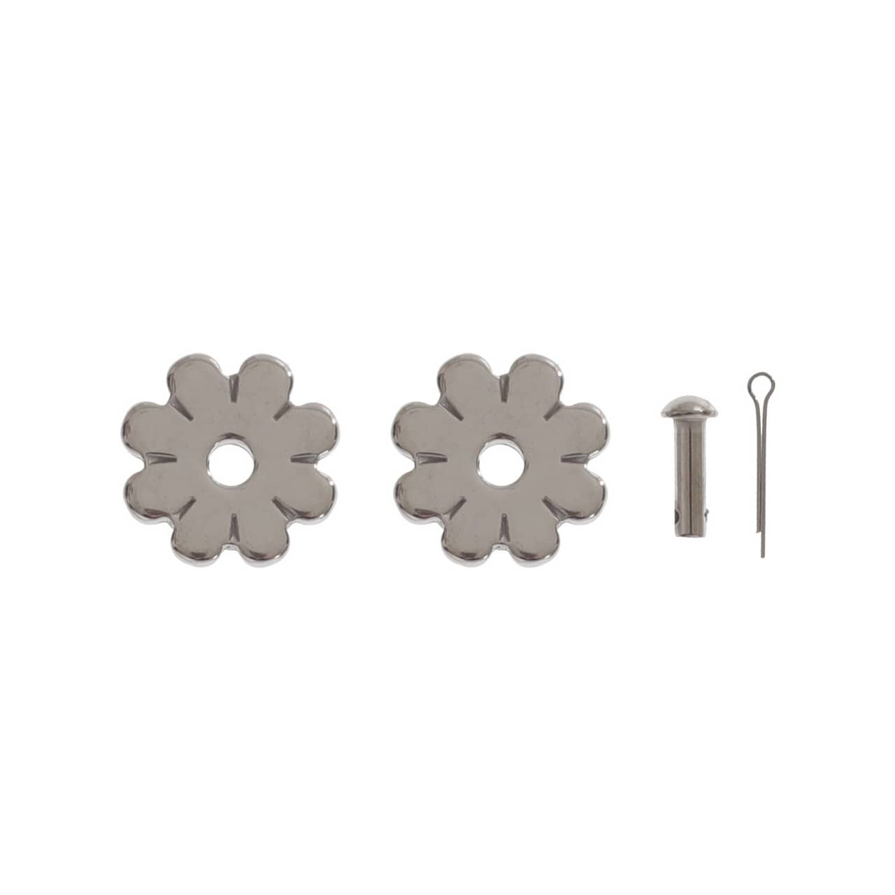 Coppia rotelle speroni con rivetti 303C