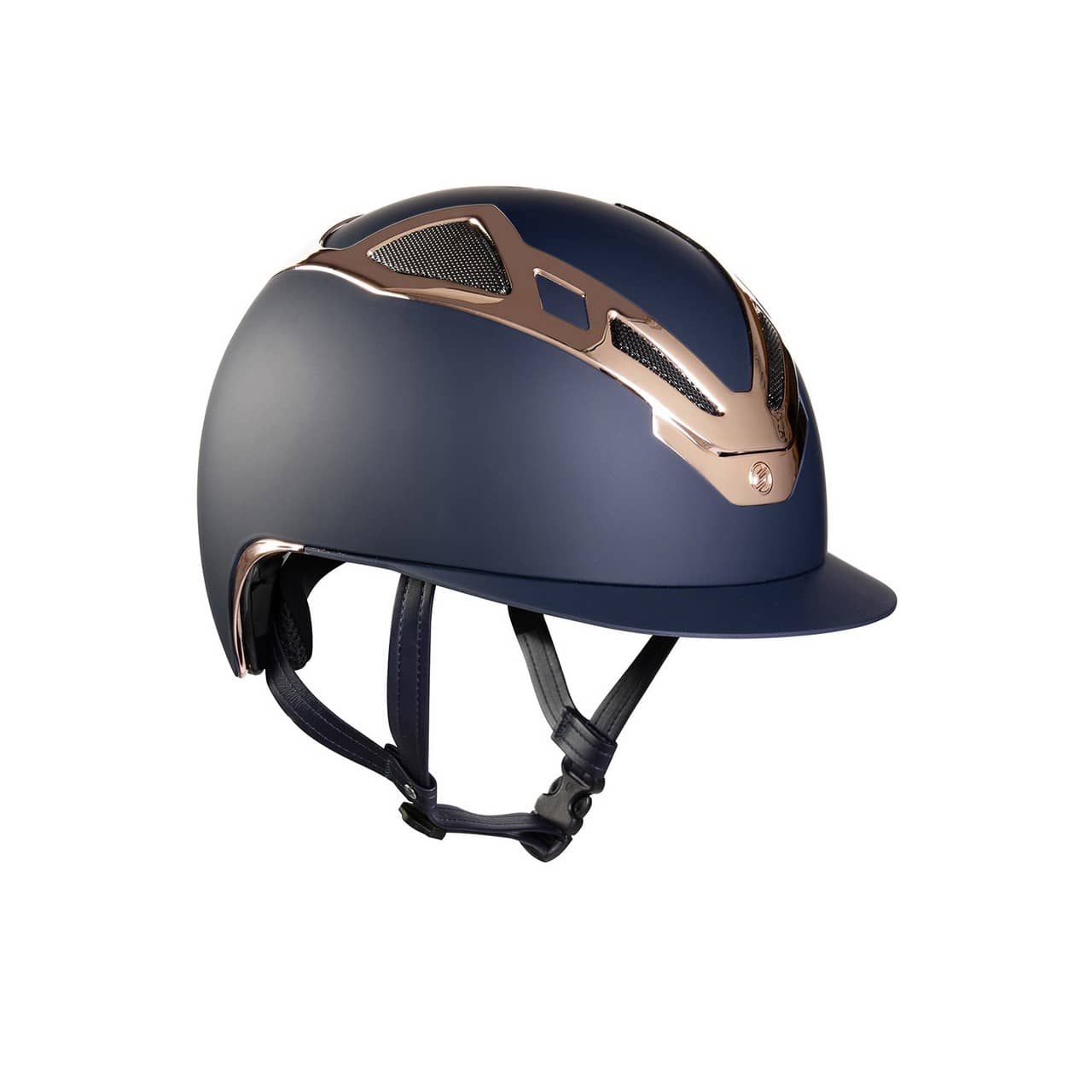 Casco Apex Chrome blu matt/rose gold