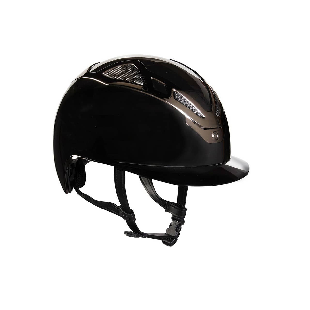 Casco Apex Chrome black glossy