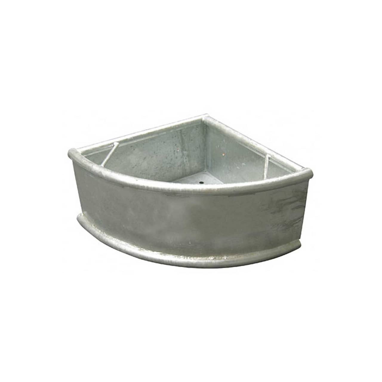 Mangiatoia galvanizzata angolare