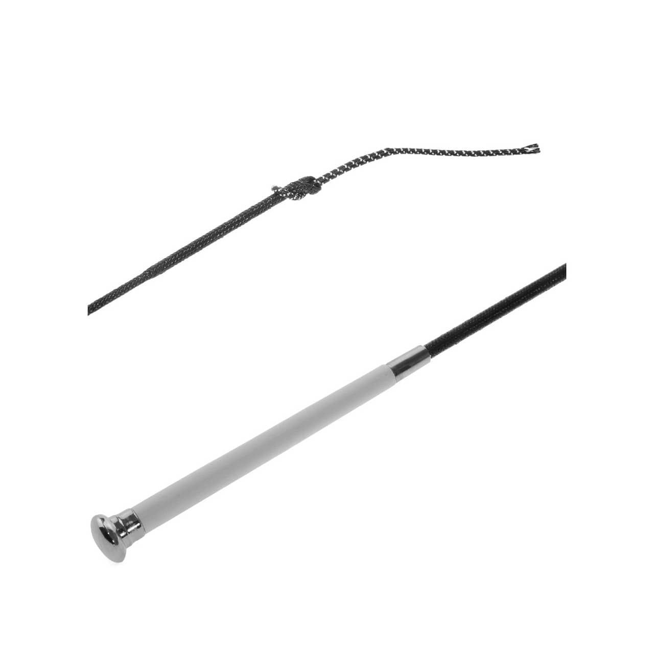 Frustino dressage manico bianco