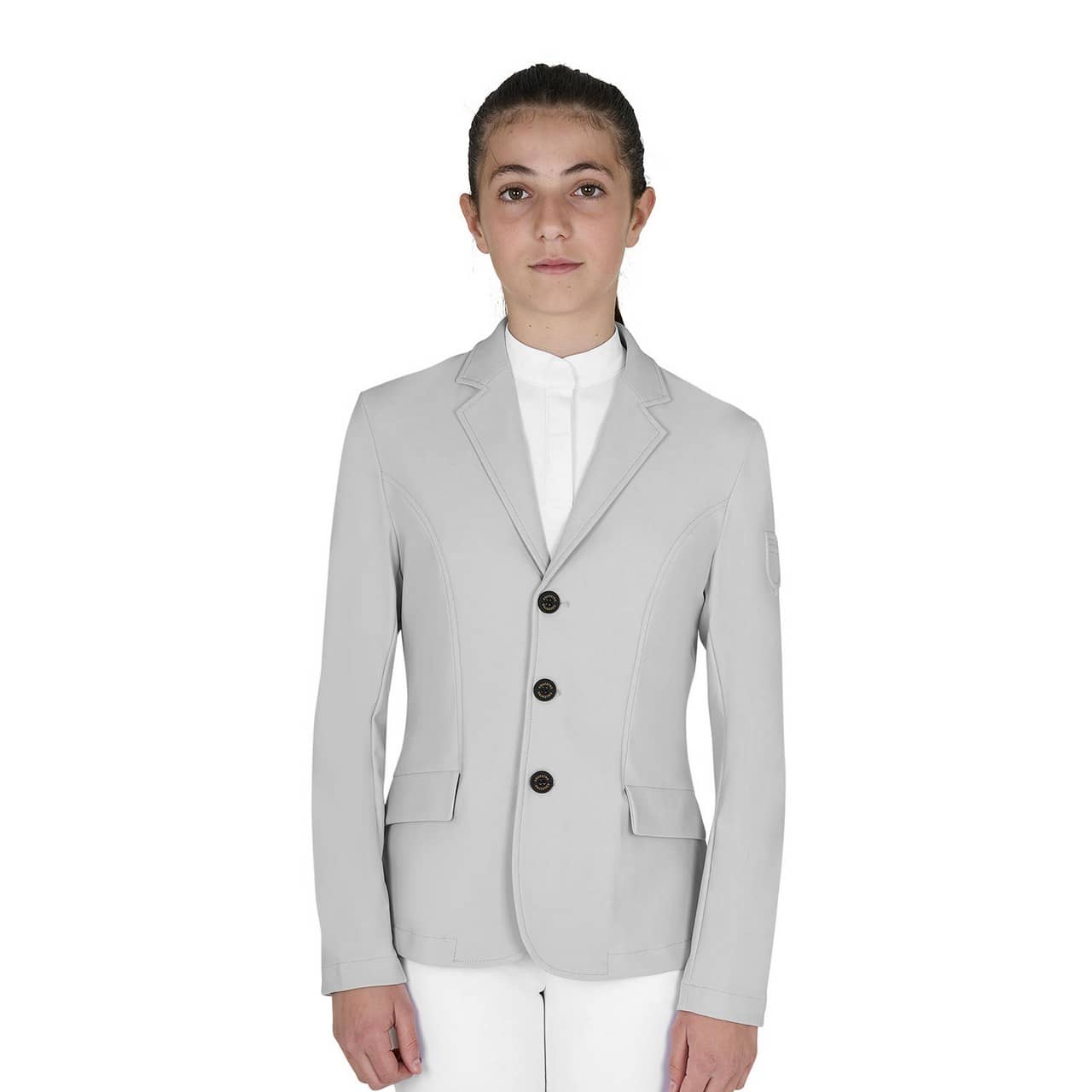 Giacca bambini da concorso slim fit tre bottoni