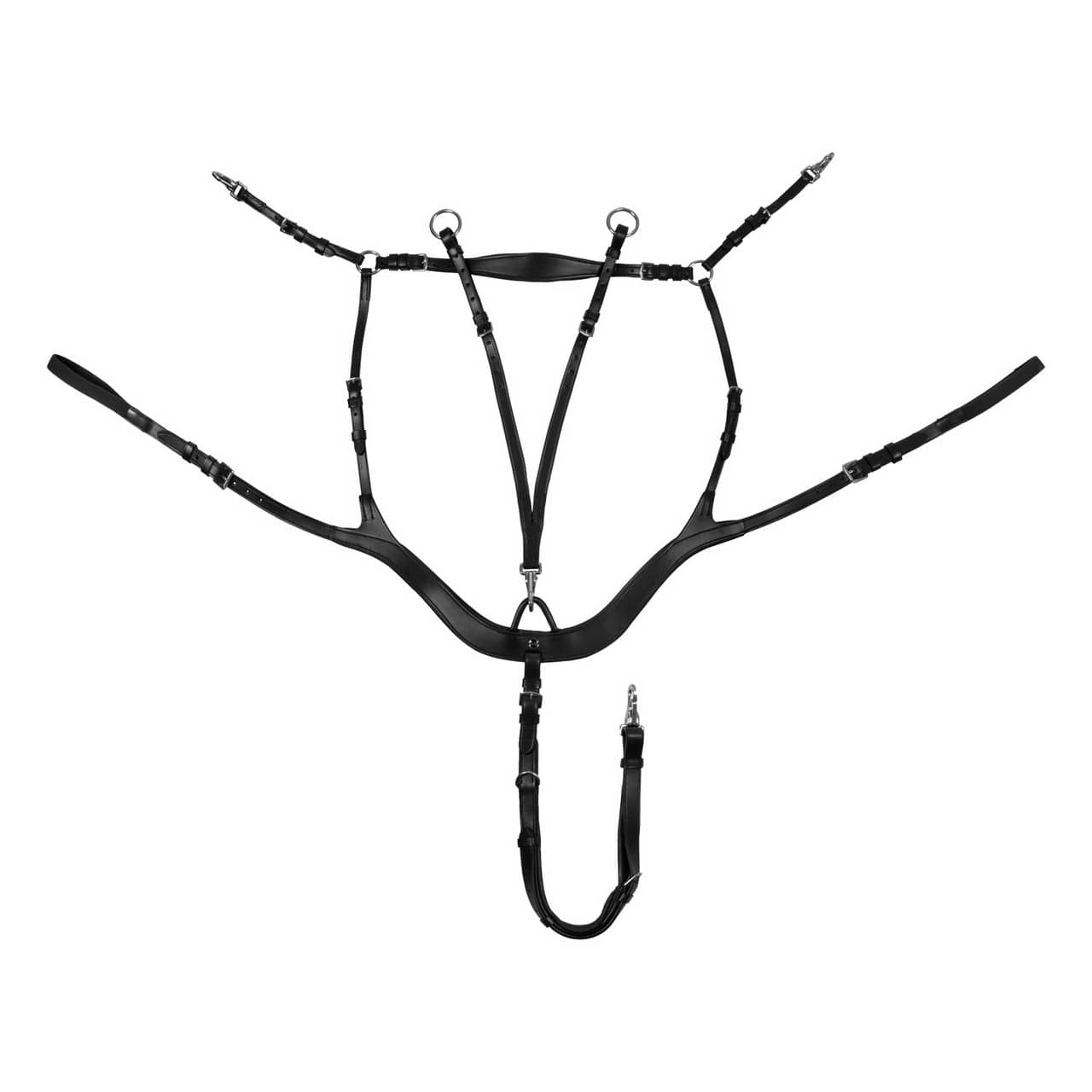 Pettorale anatomico da caccia in pelle (Rif. SUH02033)