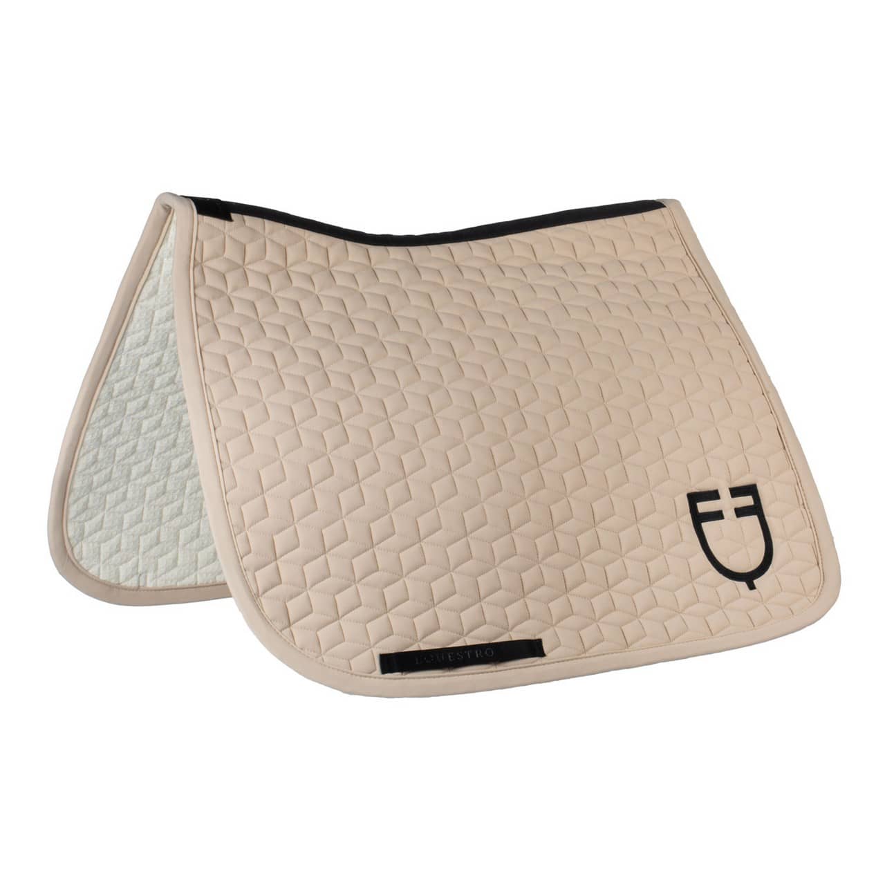 Sottosella dressage con trapuntatura a cubi
