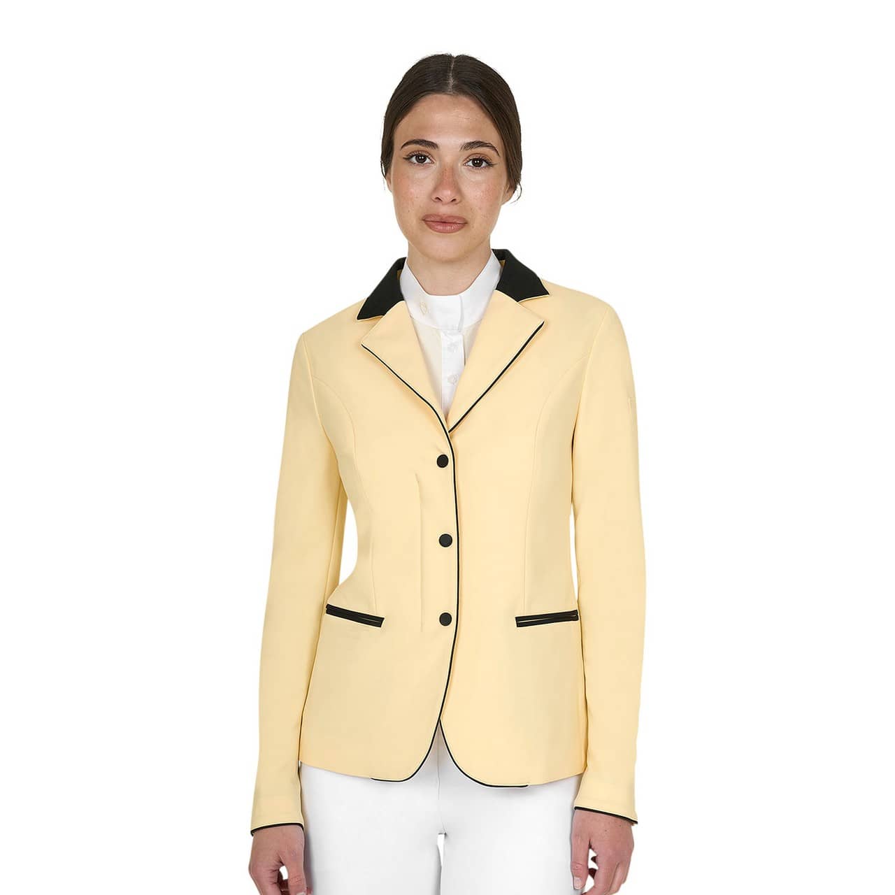 Giacca donna concorso zip e bottoni