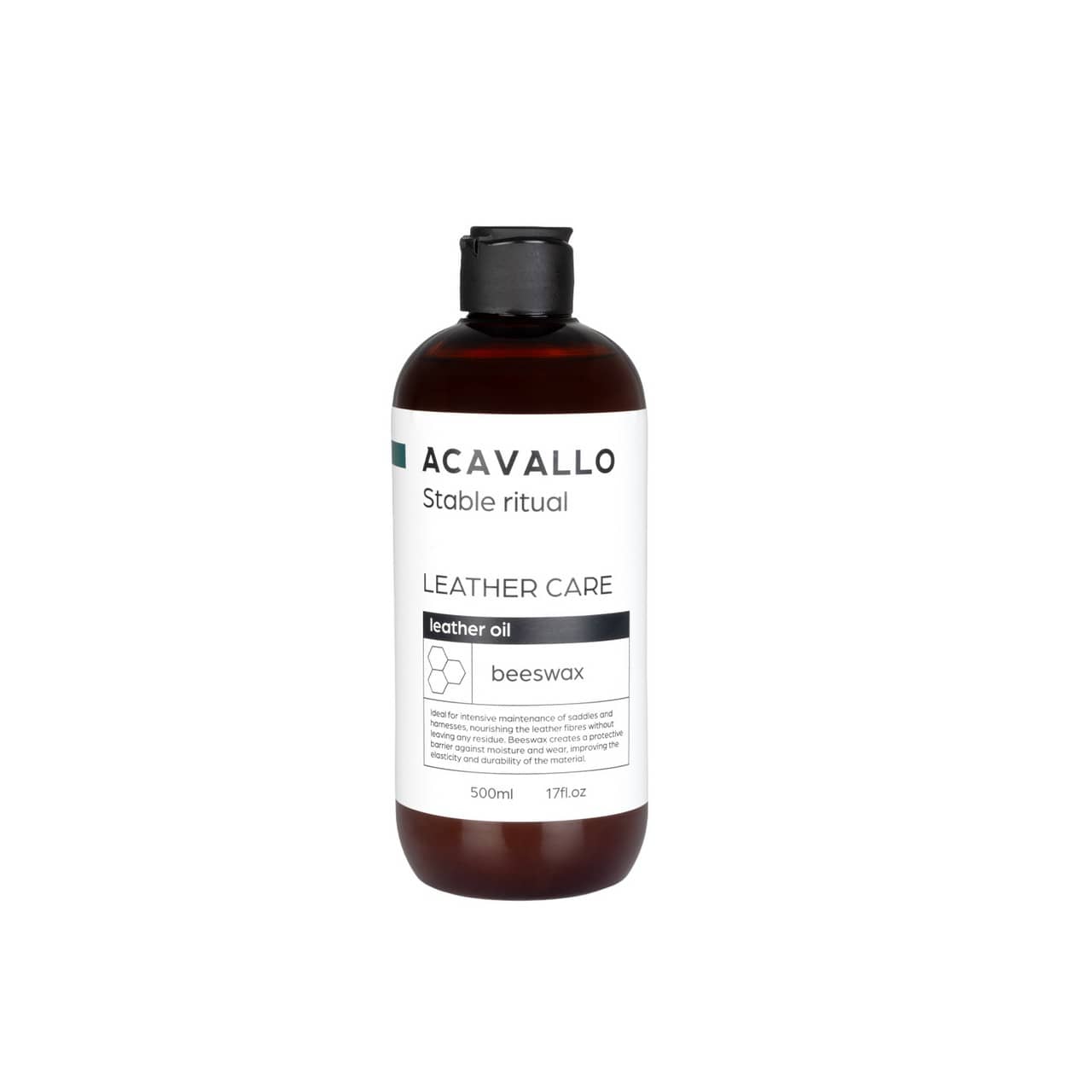 Olio cuoio alla cera d’api 500ml