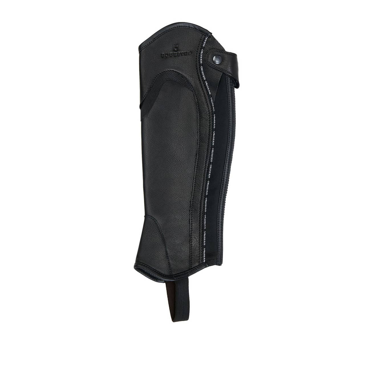 Ghette unisex in cuoio con profilo a contrasto new