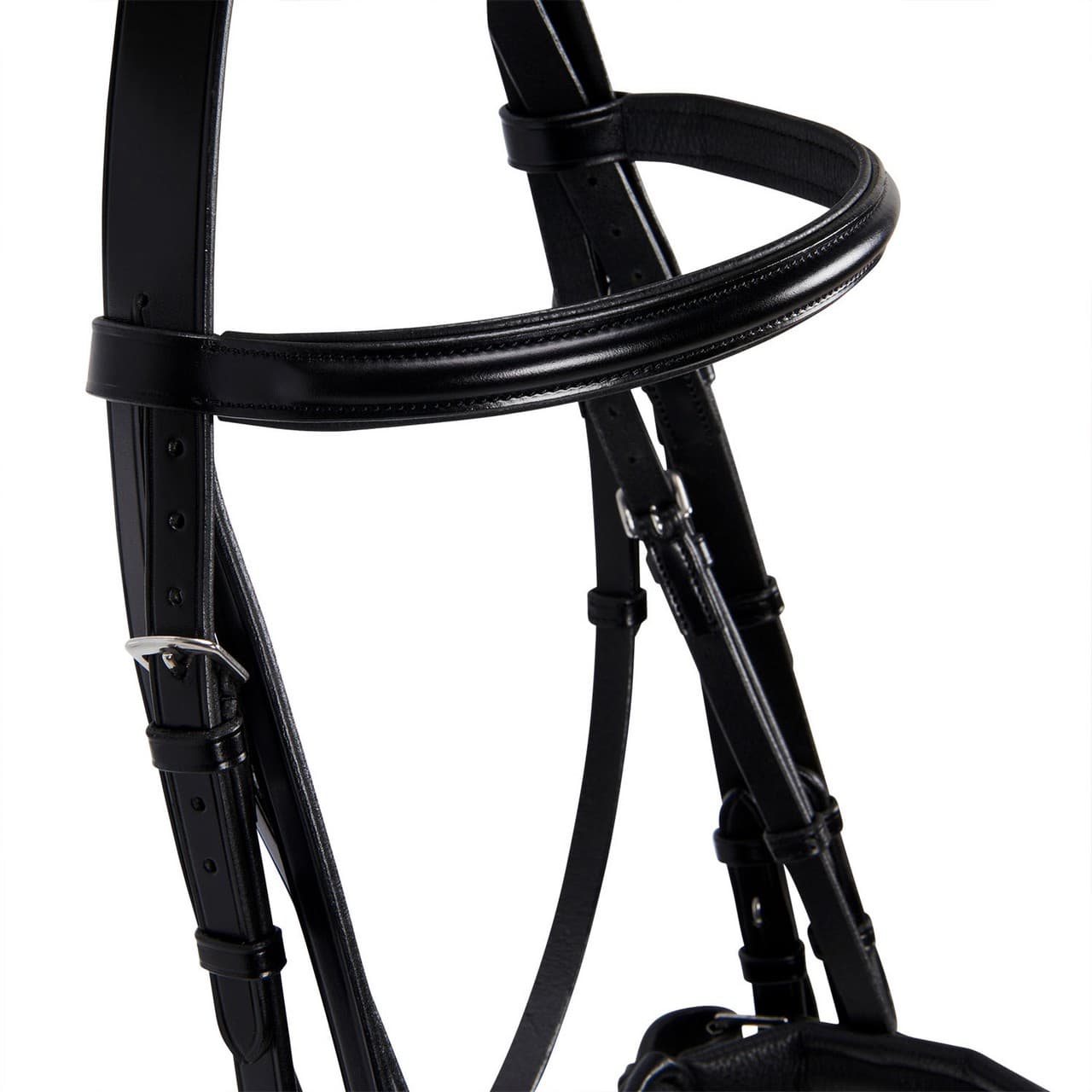 Briglia dressage in cuoio, vista 5