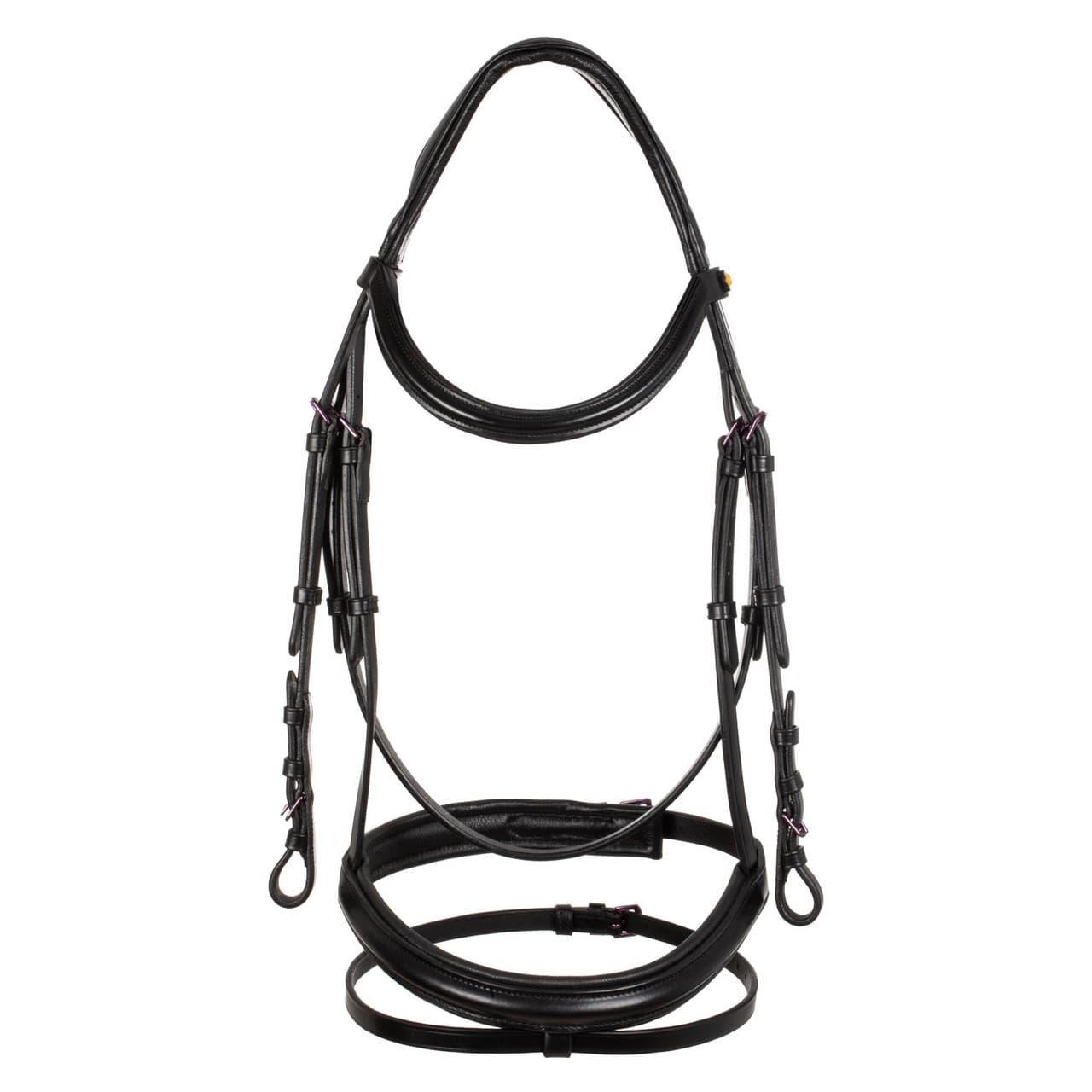 Testiera Equestro anatomica in pelle, vista 10