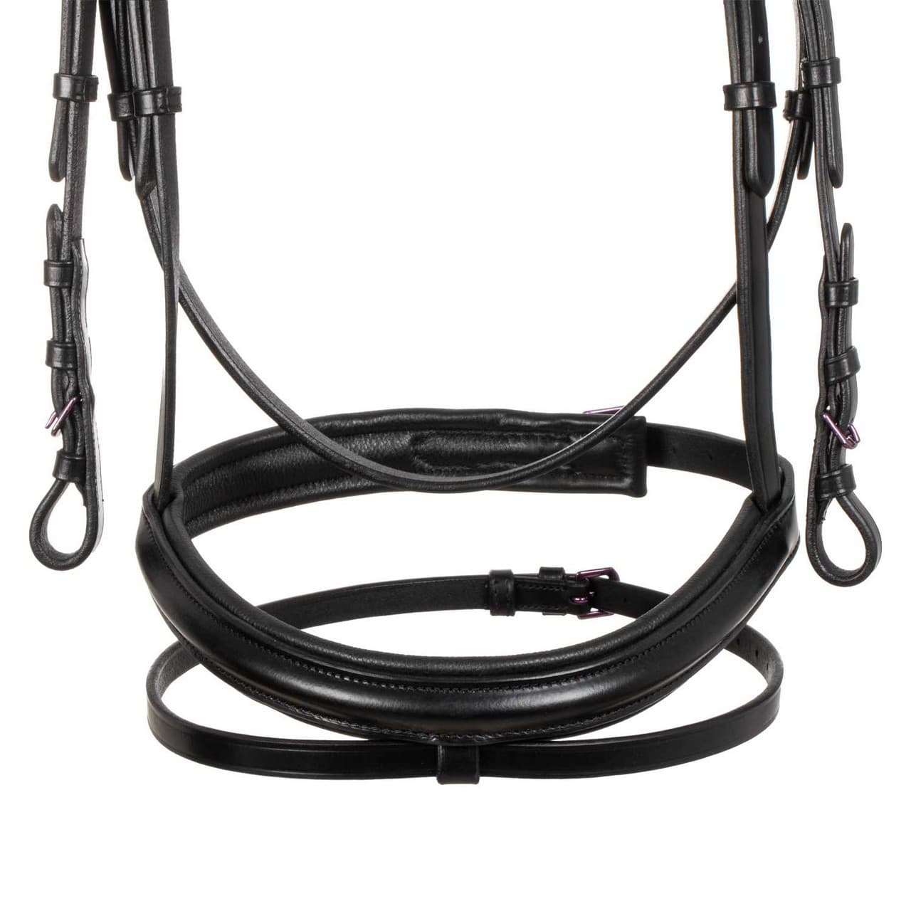 Testiera Equestro anatomica in pelle, vista 6