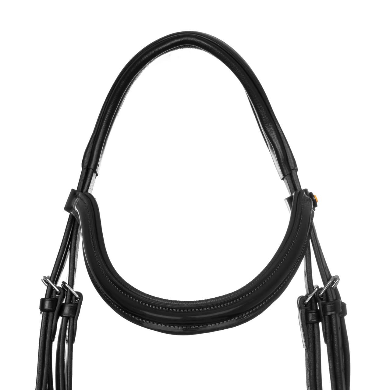 Testiera Equestro anatomica con nasalina imbottita, vista 3