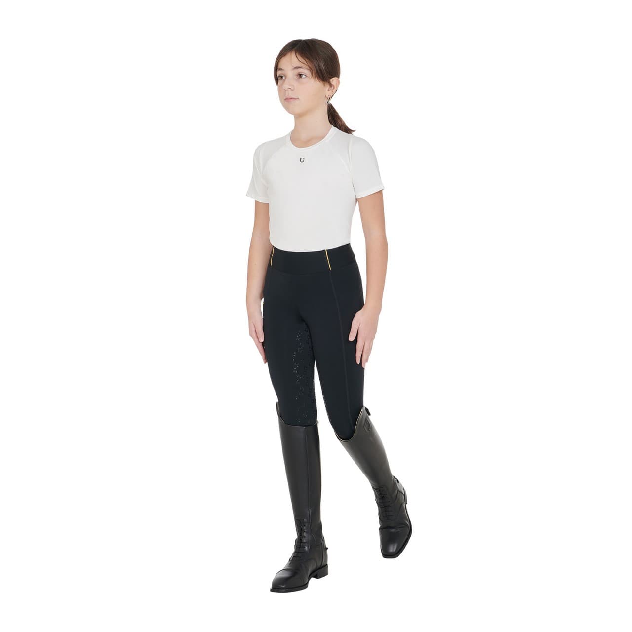 Leggings Equestro da bambina con fodera in pile, vista 6