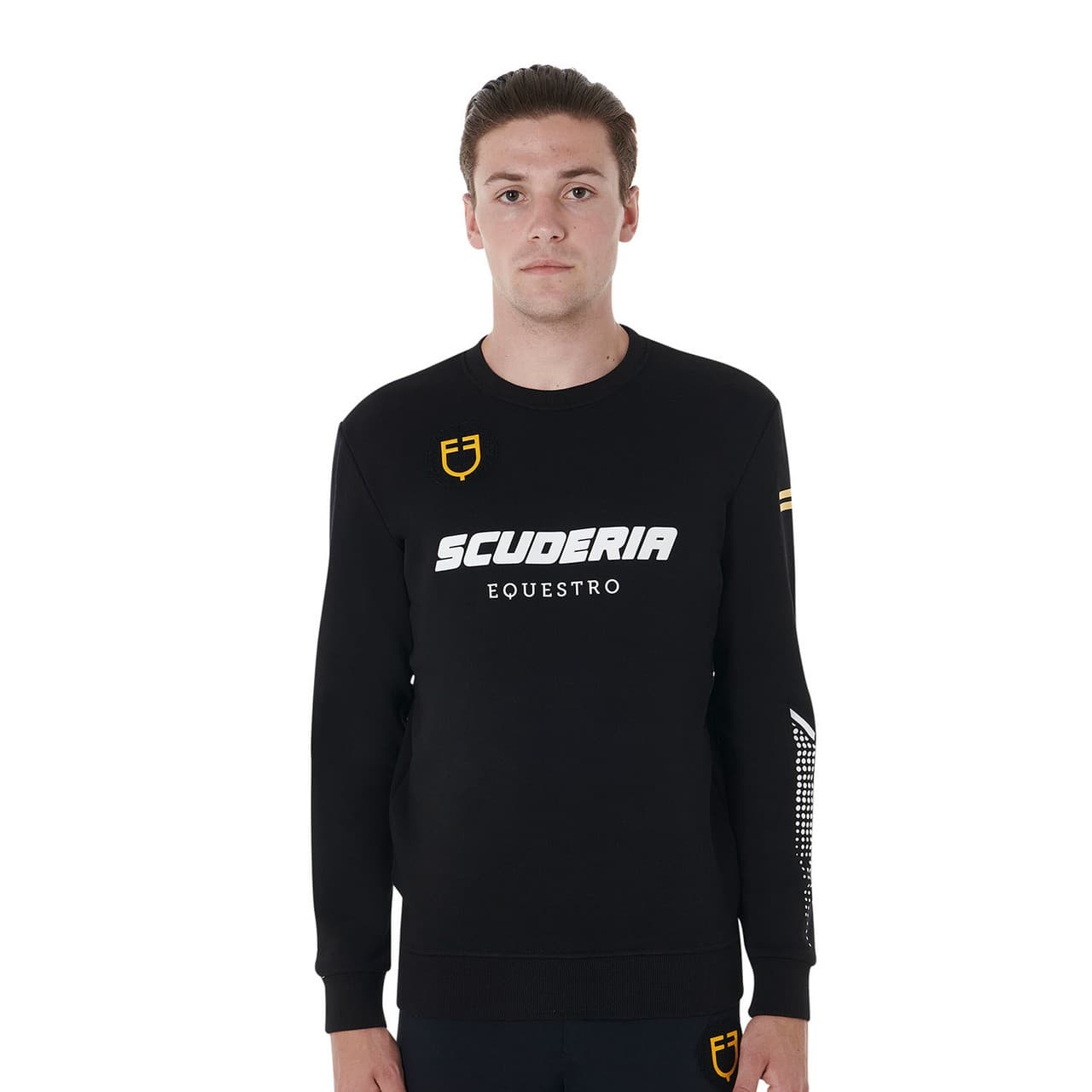 Felpa uomo girocollo Scuderia Equestro, vista 1