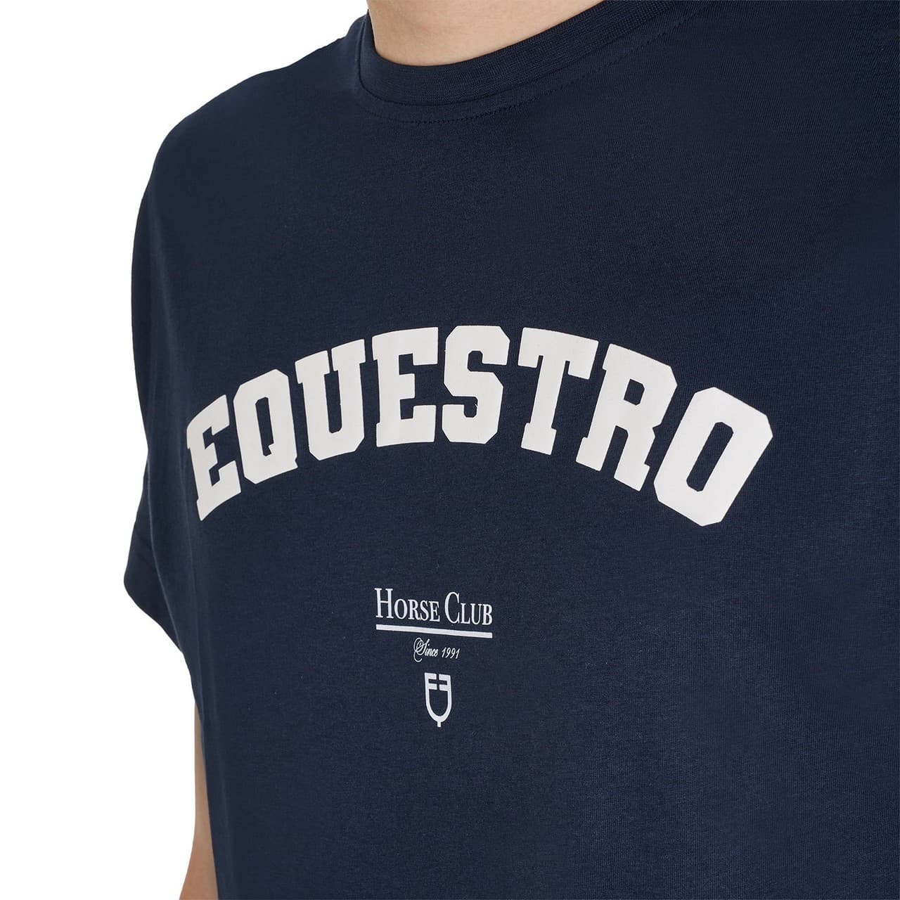 T-shirt da uomo modello Horse Club, vista 3