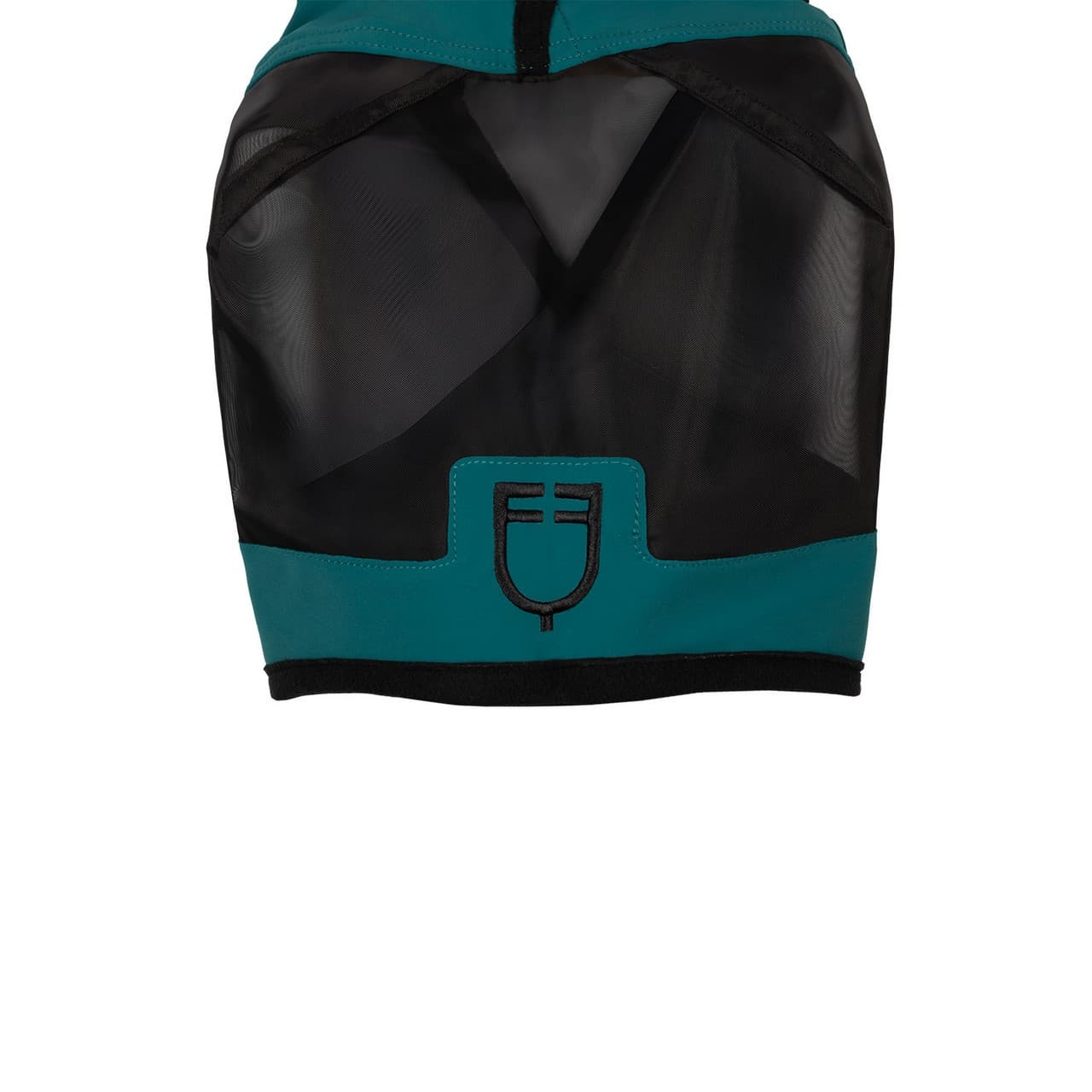 Maschera antimosche con logo frontale, vista 5