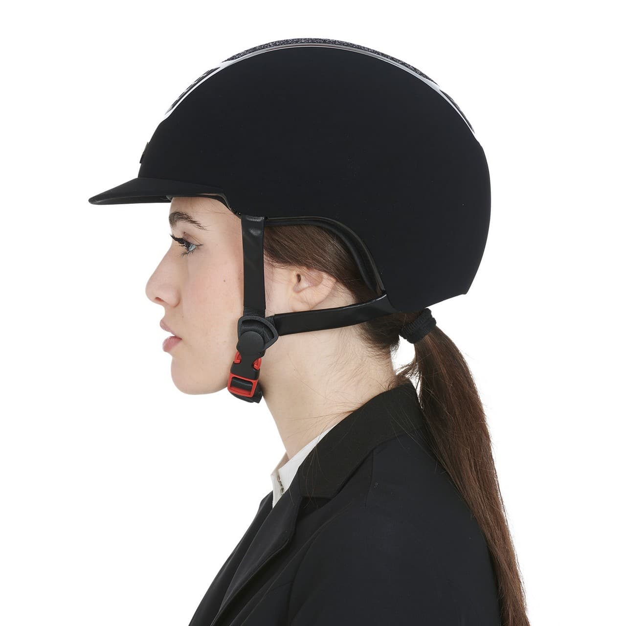 Cap ultra-light in velluto con strass, vista 5