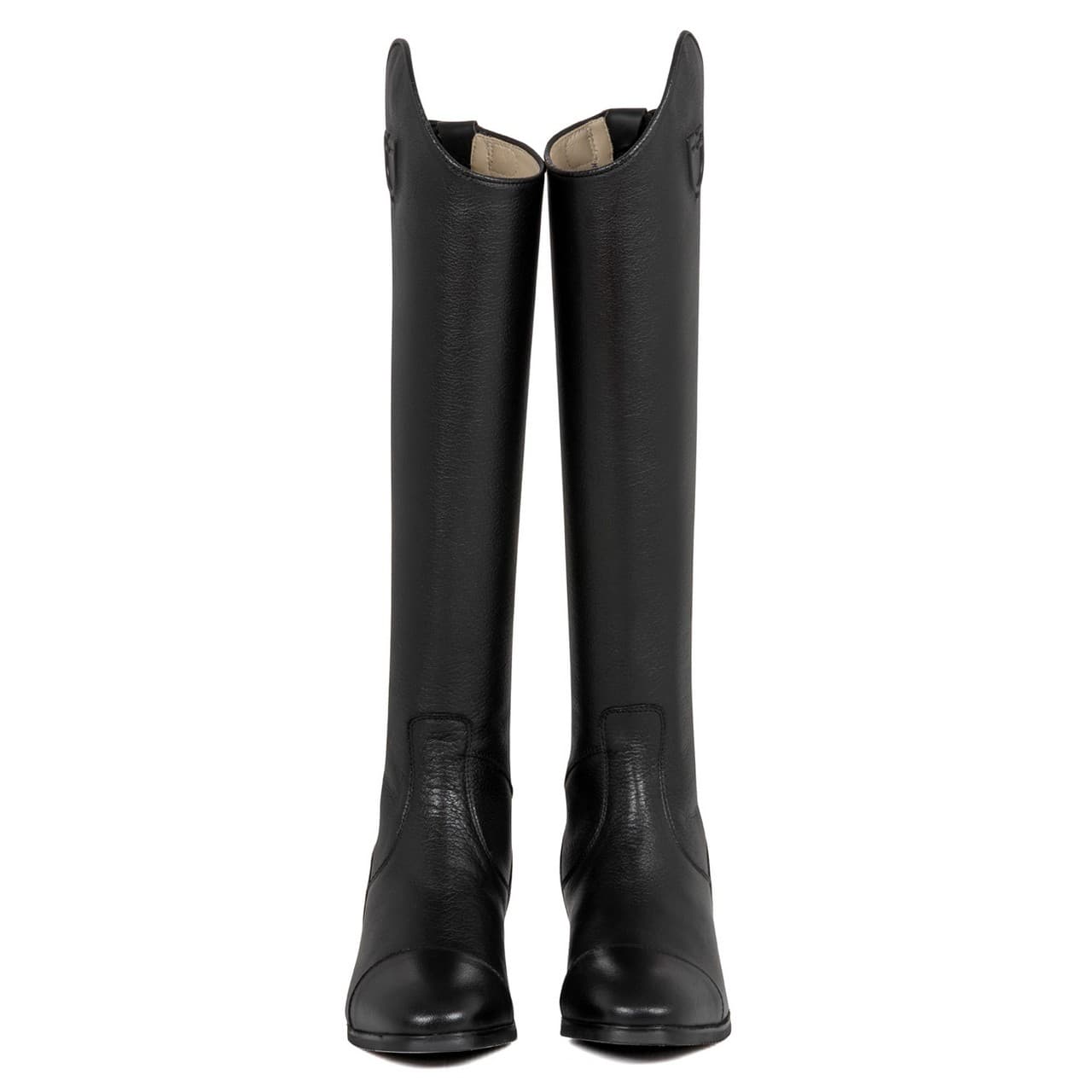 Stivali unisex in pelle di vitello zip posteriore, vista 2