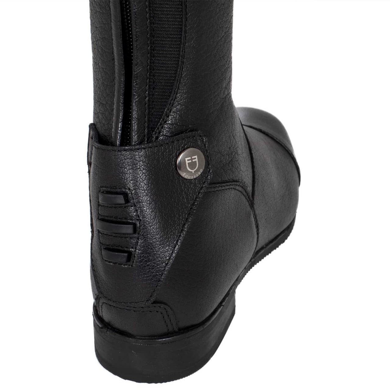 Stivali unisex in pelle di vitello zip posteriore, vista 6