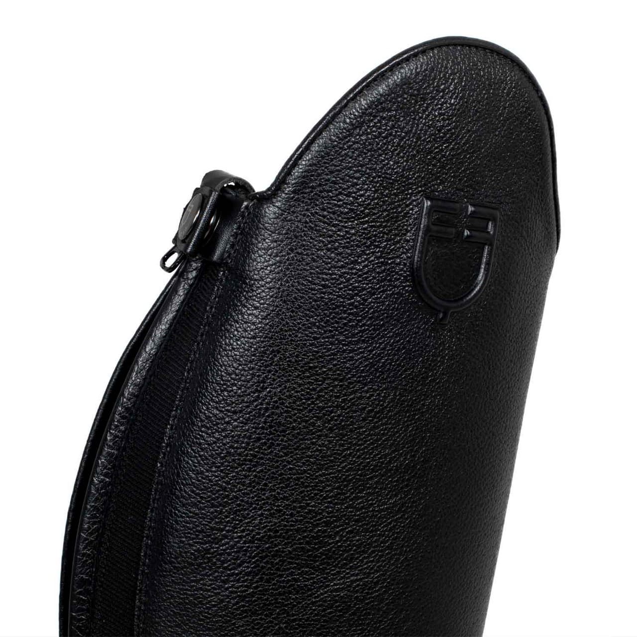 Stivali unisex in pelle di vitello con laccetti frontali, vista 5
